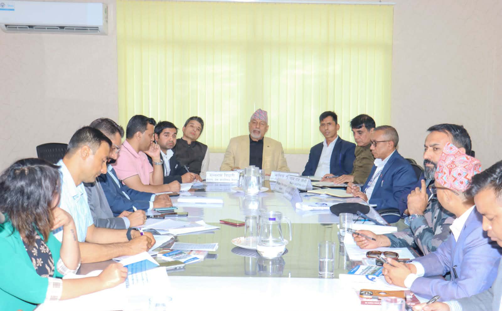 प्रेस काउन्सिलमा उजुरी र आचारसंहिताबारे शैक्षिक परामर्शदातासँग अन्तरक्रिया